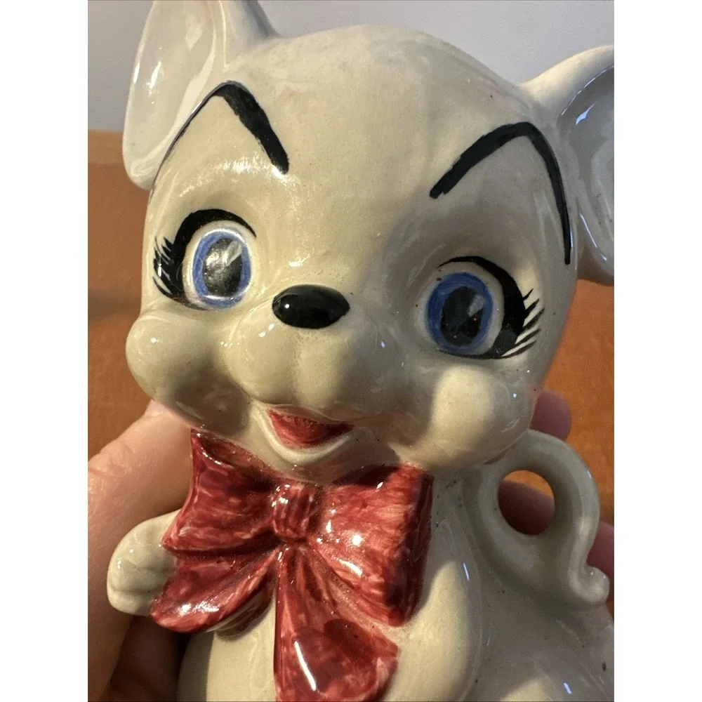 Vintage‎ Anthropomorphic Mouse Figurine Bow Tie Rare 5